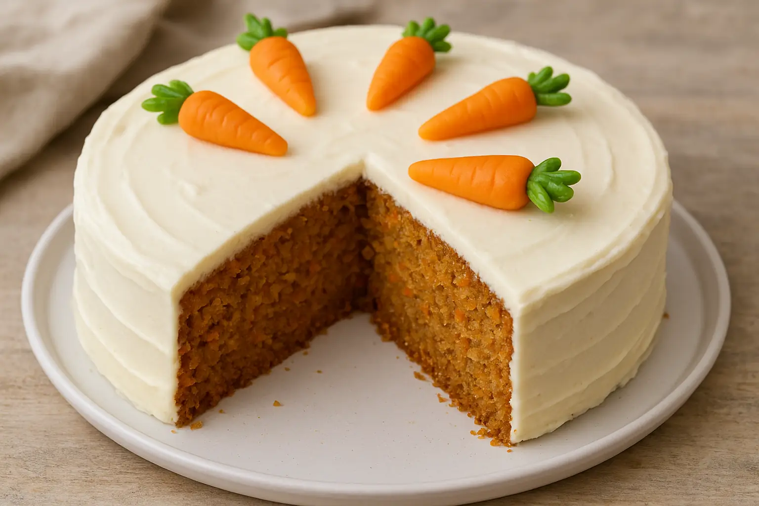 Gâteau de carotte